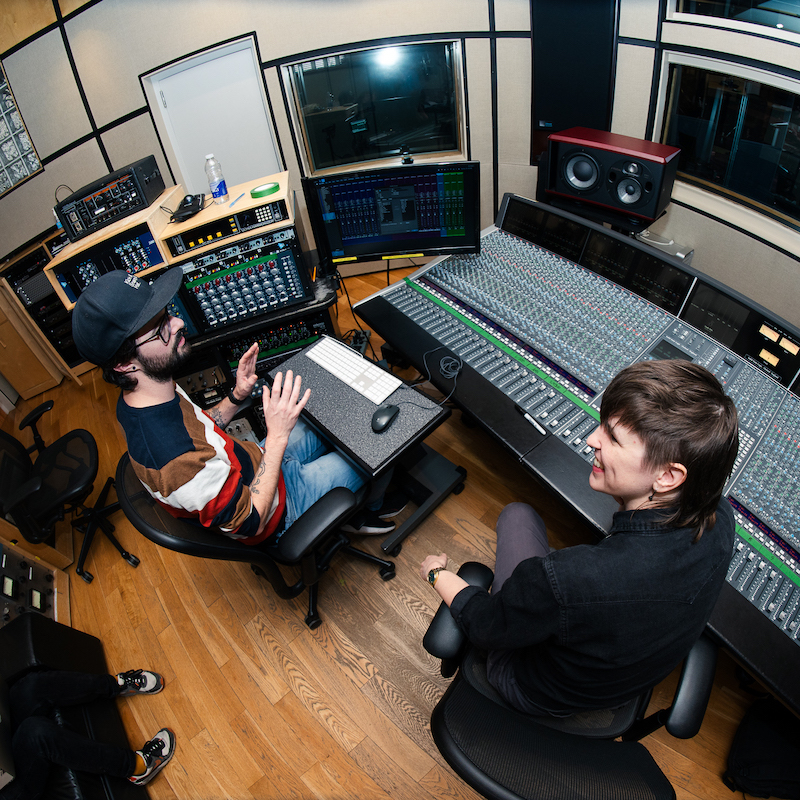 Studio fisheye view